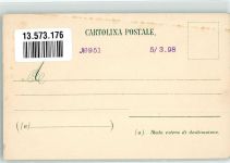 33100 Udine Lithographie Denkmal Piazza Vittoria Emanule