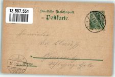 09648 O9251 Kriebstein 1900 Lithographie Gasthaus Schloss Kriebstein Schloss Kriebstein