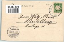 83317 W8221 Teisendorf 1903 Prägedruck Teisenberg Bauernmädchen Almhütte Serie V