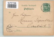 36205 W6443 Sontra 1901 BOAKC Lithographie Gasthaus Schäfer Marktplatz