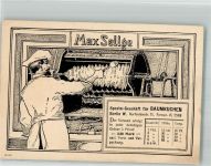 W1000 Berlin Mitte Max Sellge Spezialgeschäft für Baumkuchen Konditor Beruf Kaufhaus
