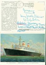 S.S. Indepenence Passagierschiff Schifffahrt Klapp AK