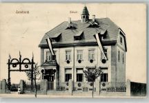 01587 O8401 Leutewitz b Riesa 1911 Foto AK Schulhaus