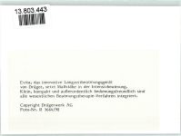 W2400 Lübeck Langzeitbeatmungsgerät Werbung Drägerwerke Technik Medizin KEINE AK