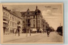 Graudenz Grudziadz Foto AK Lindenstrasse