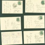 Lot mit 6 AK komplette 6er Serie Des Siegers Lohn WK I Liebe Soldatenleben Kleinposten bis 20