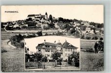 92331 W8433 Parsberg , Oberpf 1912 - Neues Schulhaus Burg Parsberg
