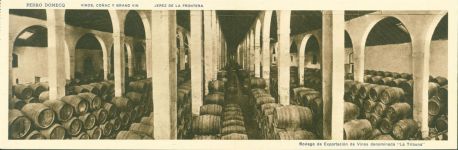 Cadiz Klapp AK Werbung Pedro Domecq Jerez de la Frontera