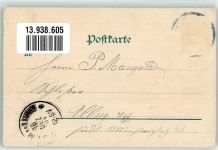 85276 W8068 Pfaffenhofen a d Ilm 1901 Lithographie Bahnhof Eisenbahn