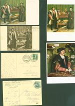Lot mit 15 AK Hans Holbein d.J. Gemälde Kleinposten bis 20
