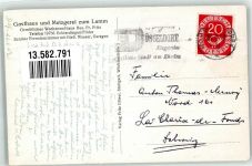 70771 W7022 Echterdingen - Gasthaus-Metzgerei zum Lamm Gaststube