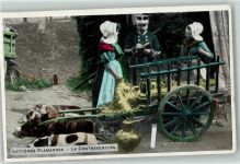 Laitieres Flamandes - La Contravention Polizei V.E.D. Hundekarren