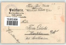 68700 Cernay Sennheim 1905 Lithographie