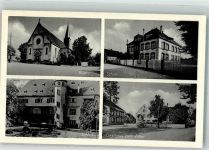 77977 W7631 Rust , Baden - Schloß Balthasarburg Gasthaus zum Adler Kirche Kirche