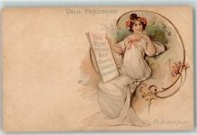 Vals Precieuse Foie , Reins , Calculs, Bile , Goutte Diabete Gastralgies Medizin 1899 Lithographie