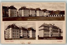 52349 W5160 Düren , Rheinl 1915 - Kasernenhof Inf. Mannschaftshaus I. Familienhaus Kasernen