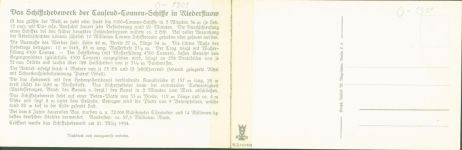 O1301 Niederfinow Schiffshebewerk Schifffahrt Klapp AK