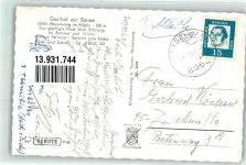 87484 W8964 Nesselwang - Gasthaus Zur Sonne Emil schießl