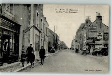 53800 Renaze - La Rue Victor Fourcault Autos Werbung Byrrh