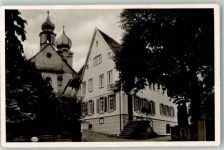 74850 W6951 Oberschefflenz Gebrauchsspuren Gasthaus zum Engel Foto AK