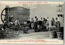 Reims Werbung Sekt Champagne Pommery & Greno Nr. 17 Beruf Presse Wein