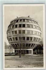 O8000 Dresden Kugelhaus Architektur 1930 Foto AK