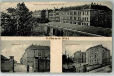67350 Mulhausen Mühlhausen 1914 - Großherzog Friedrich Kaserne Nr 142 Hauptportal Wohnungsgebäude