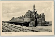 Neu Skalmierschütz Nowe Skalmierzyce 1916 - Bahnhof