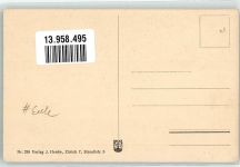 Verlag J. Henke Zürich Nr. 289 Kinder im Märchenwald Eule Künstlersteindruck
