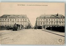 37000 Tours - Le musee et la bibliotheque municipale Tran Lok Straßenbahn Kutsche
