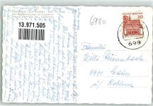 74722 W6967 Waldhausen , Odenw Foto AK Gasthaus Zur Krone Gaststube