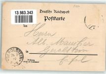 53505 W5486 Altenahr 1899 Gebrauchsspuren Lithographie Bahnhof Burg