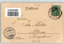 24321 W2322 Panker 1901 - Capelle Schloss