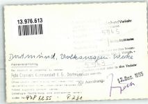 W4600 Dortmund Volkswagen Werke VW 1955 FOTO KEINE AK