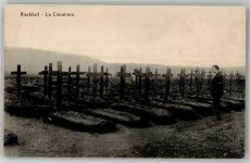 37603 W3450 Holzminden Foto AK Friedhof Kirchhof Kriegsgefangenensendung