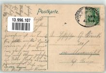 29525 W3110 Uelzen , Lüneburger Heide 1912 - Gudestrasse Bahnpost Magdeburg