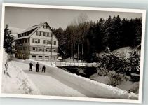 72270 W7292 Obertal , Kr Freudenstadt - Winter Günter`s Kurhof Oldtimer