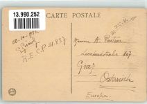 Hanoi 1932 Foto AK Tracht Pagode Briefmarke Bildseite