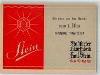 O3250 Staßfurt Likörfabrik Stein Alkoholwerbung Gebrauchsspuren