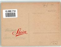 O3250 Staßfurt Likörfabrik Stein Alkoholwerbung Gebrauchsspuren