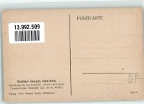 sign. Georgi W. Landwirtschaft Heuernte Kunst und Leben 1909 Künstlerkarte