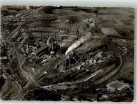 14120 Mondeville Foto AK Fliegeraufnahme Fabrik