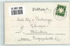 Kleine Teufel reiten und fliegen auf Granaten + Adelskorrespondenz Militär Humor WK I 1901