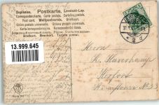 Tennisspieler Schwäne A.S.B. Serie 122 Tennis 1907 Prägedruck