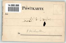 A Wald Heil K.K.K. beschnitten Künstlersteindruck Karlsruher Künstlerbund Gebrauchsspuren