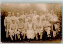 35619 W6333 Braunfels 1916 Foto AK Uniform Feldpost WK I Vereinslazarett