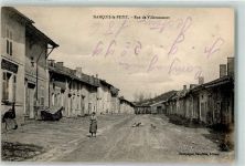 55500 Nancois-sur-Ornain 1918 - Rue de Villeroncourt Hühner