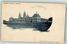 Lisboa Lissabon Foto AK Convento de Mafra Kloster von Mafra