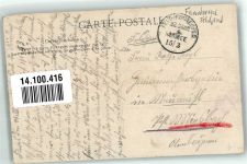 76530 La Bouille Foto AK Feldpost WK I 6.Armee