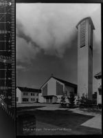 32791 W4937 Lage , Lippe GLASNEGATIV Peter- und Paul Kirche